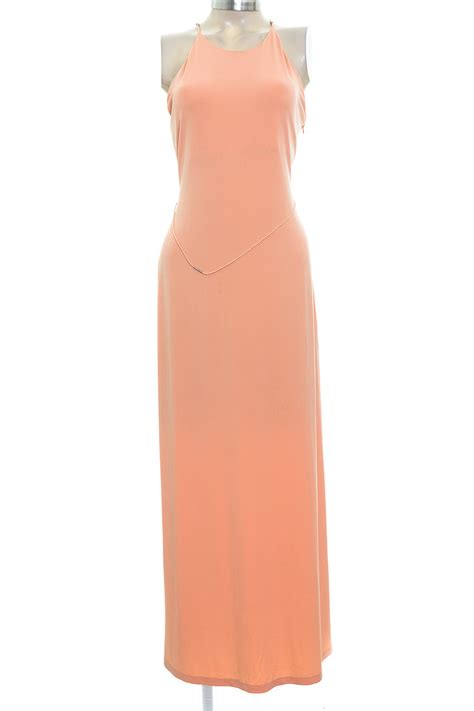 calvin klein vestido salmon